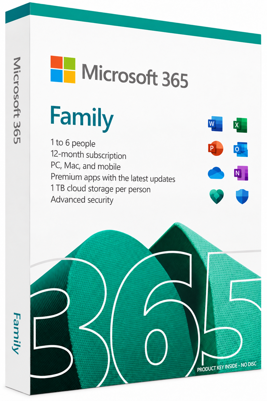 Microsoft 365 Family Box pack